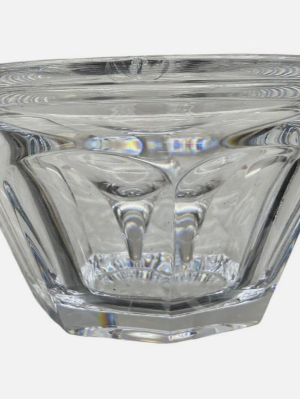 Baccarat Clear Harcourt Talleyrand Crystal Caviar Bowl